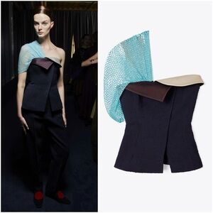 NWT TORY BURCH Wool Bustier $1,998